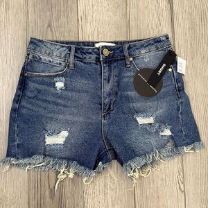 Articles of Society Size 26 Meredith Cotton High Rise Jean NEW Denim Shorts Boho